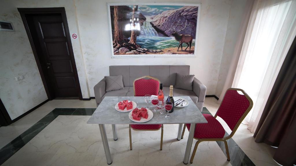 Posezení v ubytování Hotel Progress