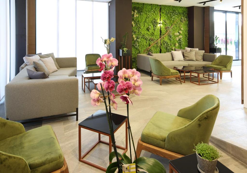 Posezení v ubytování Hotel Koncept Residence