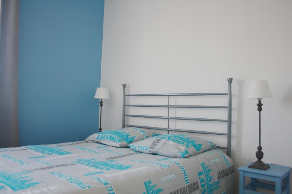 Postel nebo postele na pokoji v ubytování Chez Waucquier