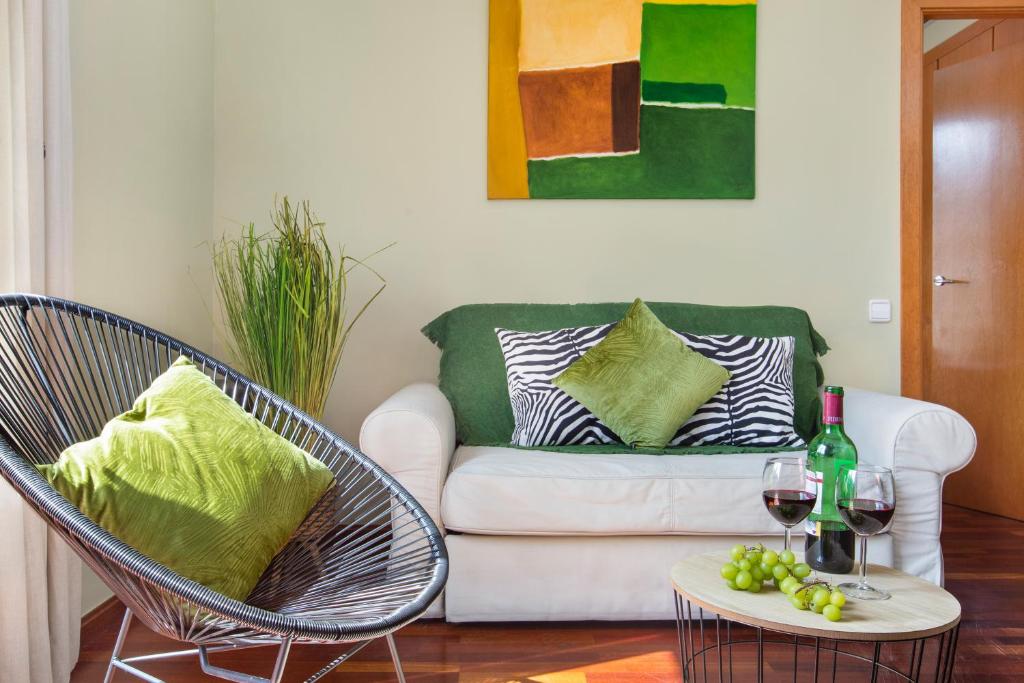 Posezení v ubytování Stay U-nique Apartments Provença II