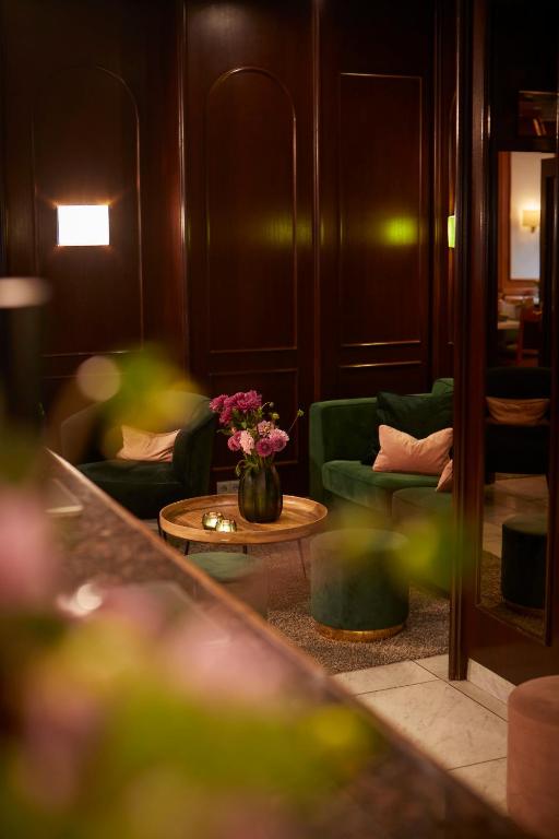 Posezení v ubytování Hotel Metropol by Maier Privathotels