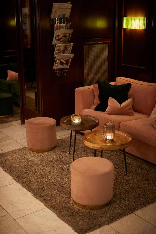 Posezení v ubytování Hotel Metropol by Maier Privathotels