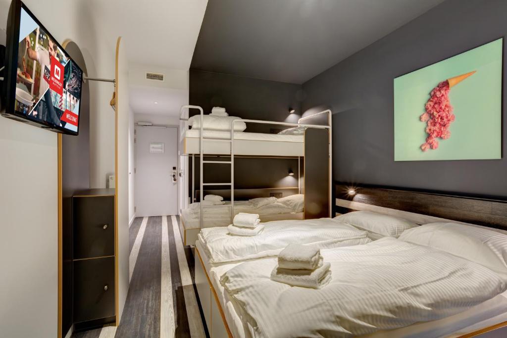MEININGER Hotel Bruxelles Gare du Midi - Bed In 4-Bed Mixed Dormitory Room