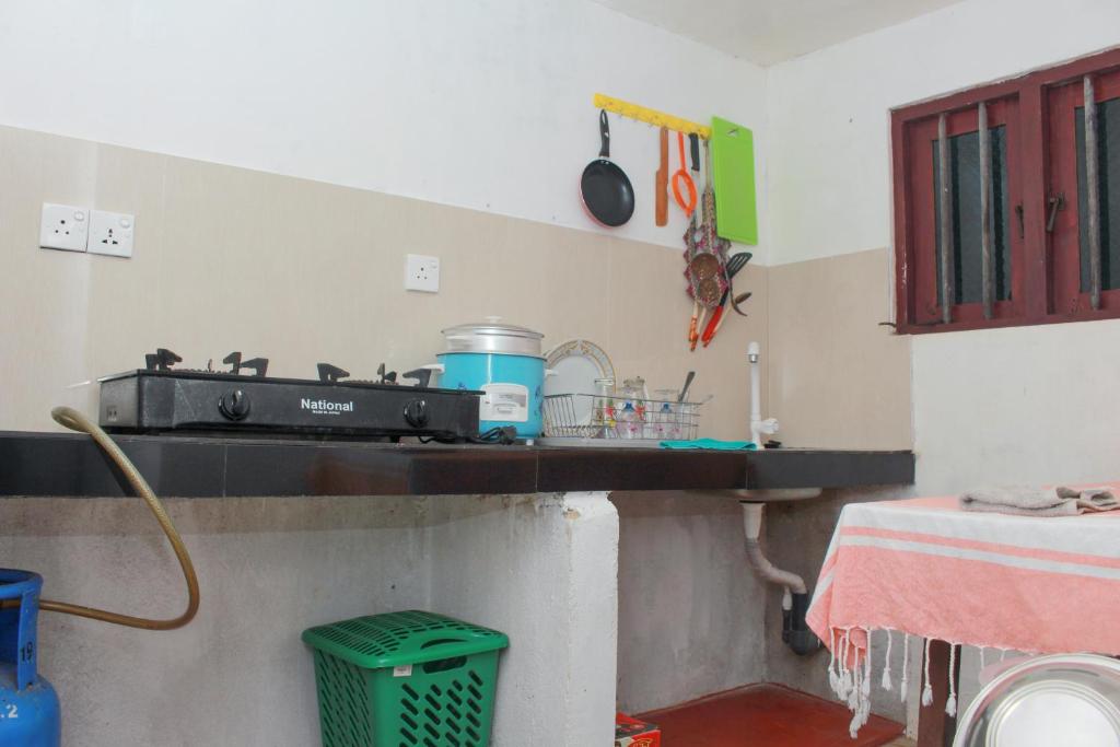 Kuchyň nebo kuchyňský kout v ubytování Sasaa Guest House