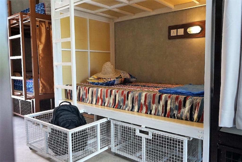 Bali Bobo Hostelにあるベッド