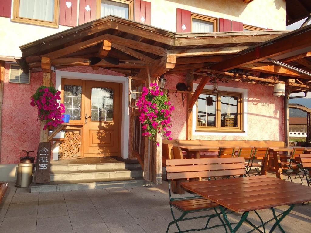 Restaurace v ubytování Beim Haxenwirt