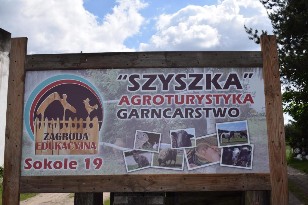 znak dla zoo w sxsweria articositivitygraarmaarma w obiekcie Agroturystyka SZYSZKA w mieście Polnica