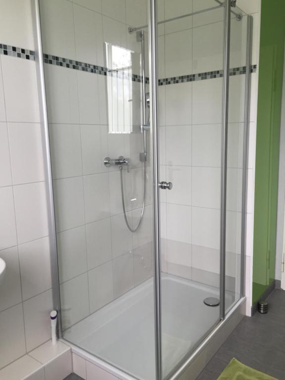 Koupelna v ubytování Gästehaus Sandra