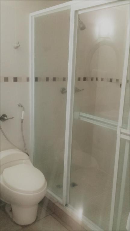 Koupelna v ubytování Hotel Terranova