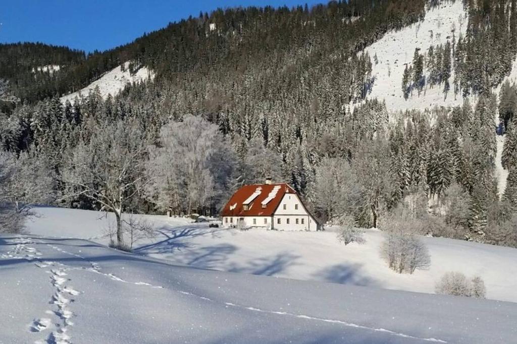 Chalet Hinterbreiteneben v zimě