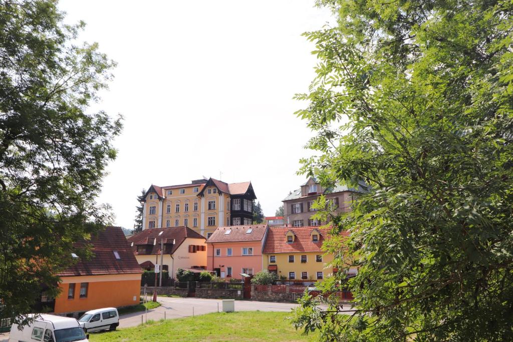 Budova, kde se hotel nachází