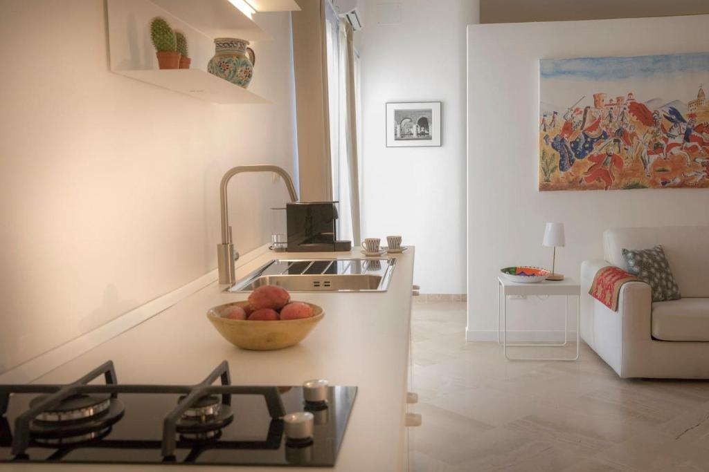 Kuchyňa alebo kuchynka v ubytovaní Residenza Lago