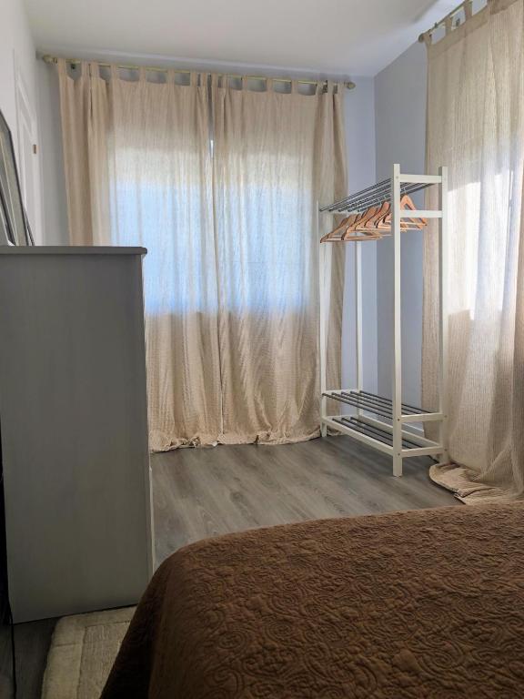 Postel nebo postele na pokoji v ubytování La Barranca