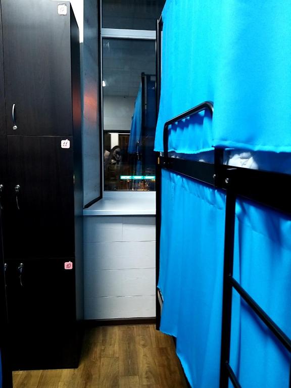 Kuchyň nebo kuchyňský kout v ubytování Hostel 777 Vokzal