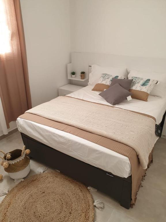 Postel nebo postele na pokoji v ubytování Villa belle lune