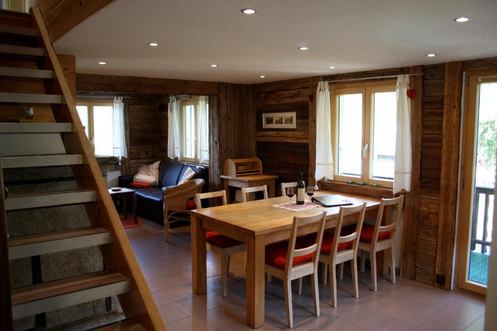 Posezení v ubytování Chalet Samson