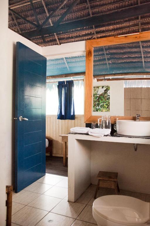 Koupelna v ubytování Amazon Muyuna Lodge - All Inclusive