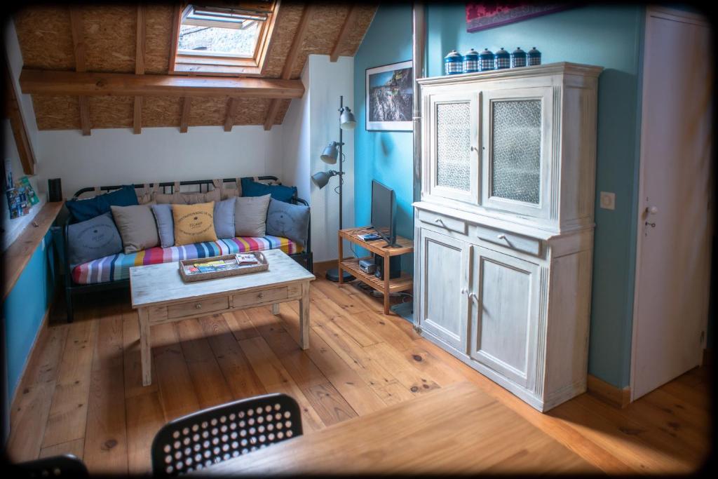 Grand studio duplex proche de la mer - Wohnung