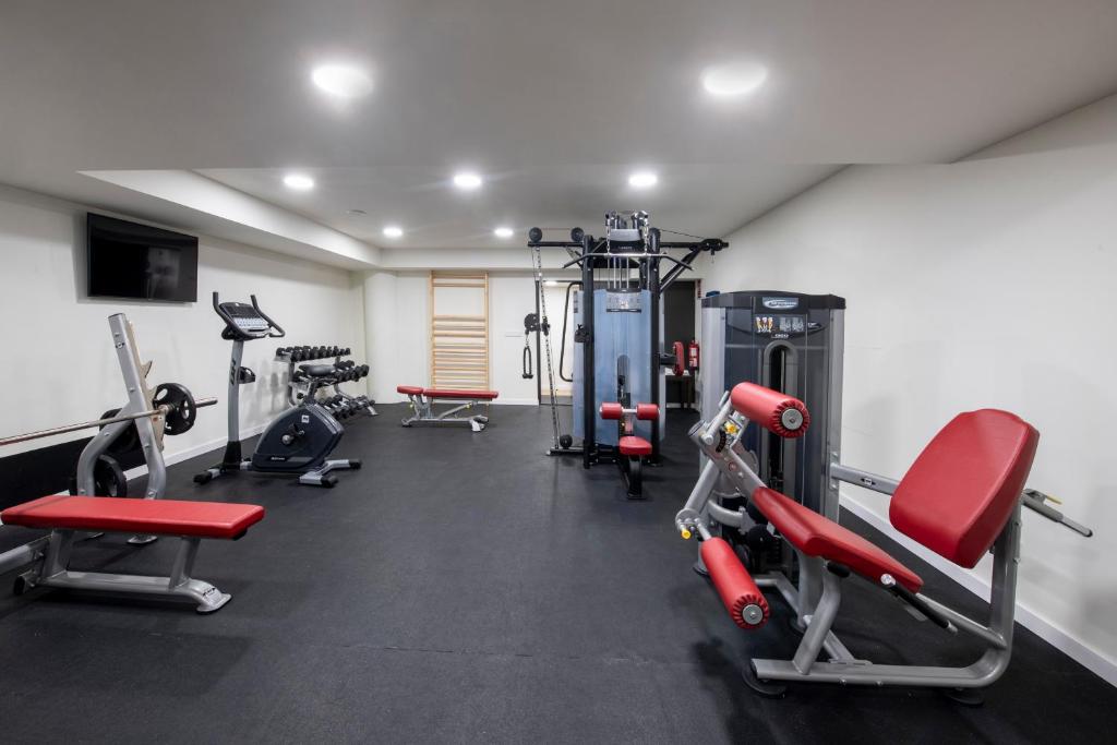 Fitness centrum a/nebo fitness zařízení v ubytování Tarraco Park Tarragona