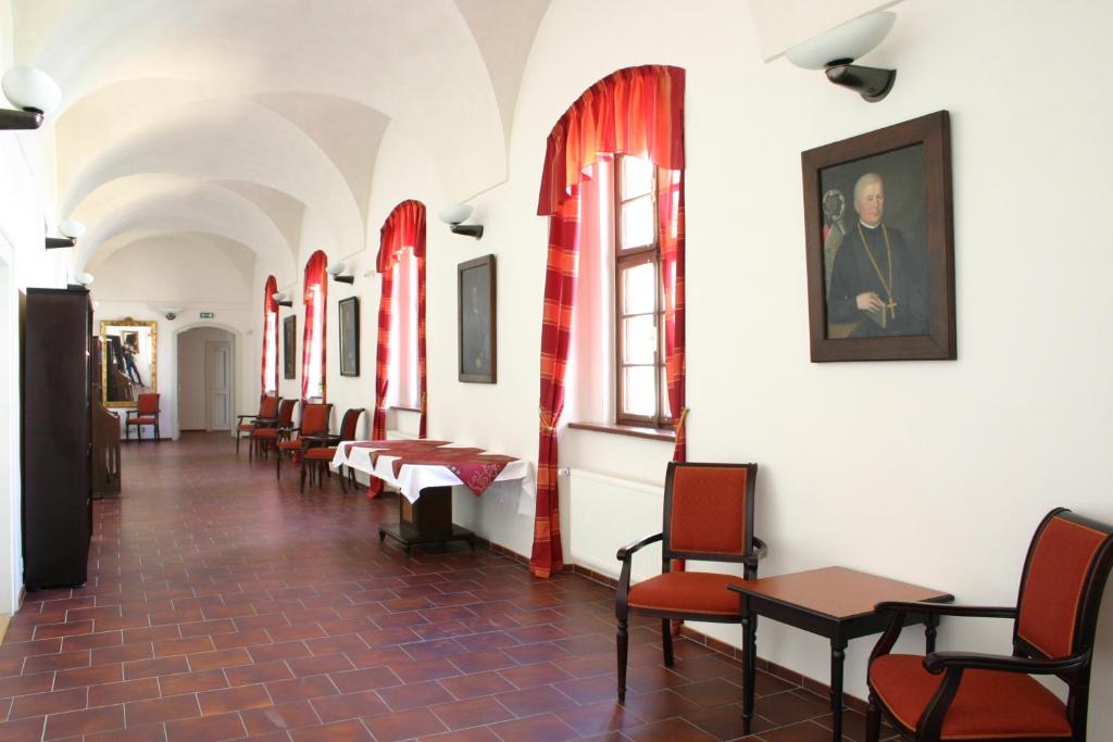 Restaurace v ubytování Adalbert Ecohotel