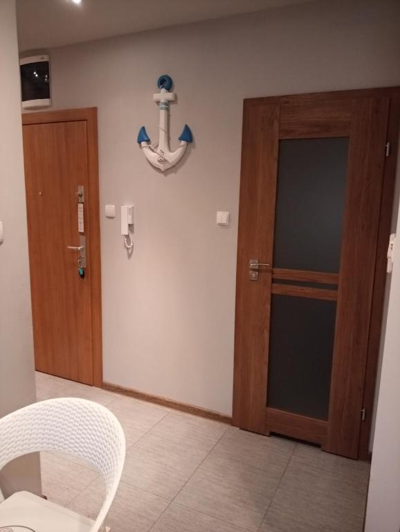 Kúpeľňa v ubytovaní Apartament z widokiem na morze