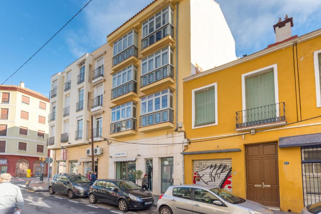 Budova, v ktorej sa apartmán nachádza
