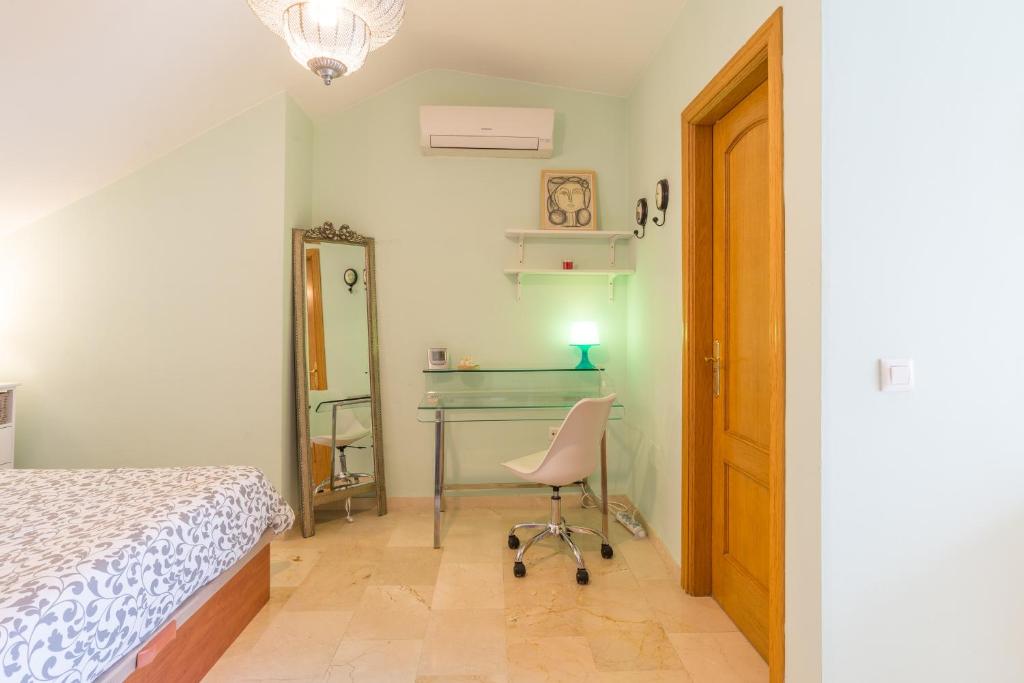 Posteľ alebo postele v izbe v ubytovaní LU&CIA PENTHOUSE