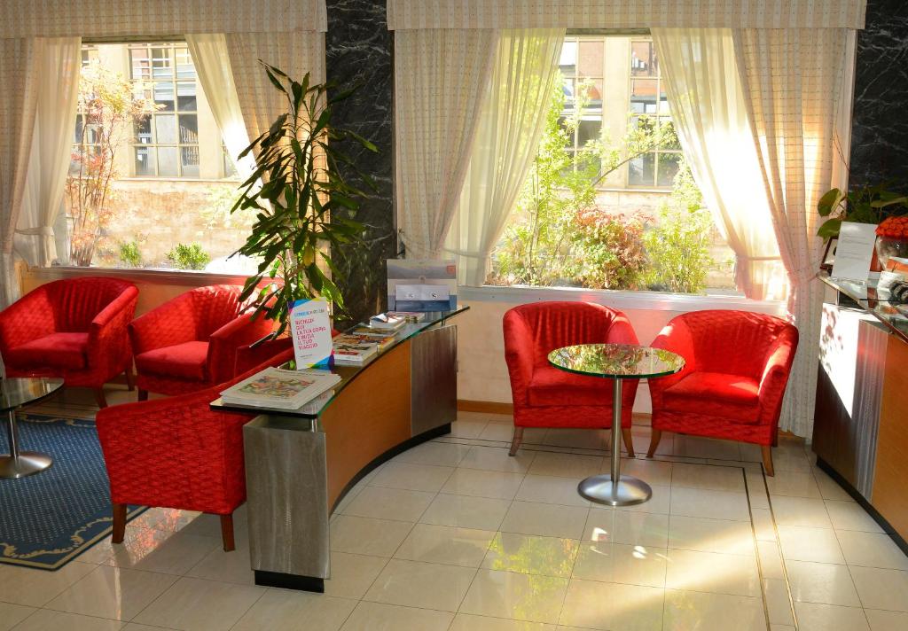 Posezení v ubytování Hotel Giotto