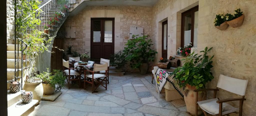 Balkón alebo terasa v ubytovaní Residence Erice Pietre Antiche