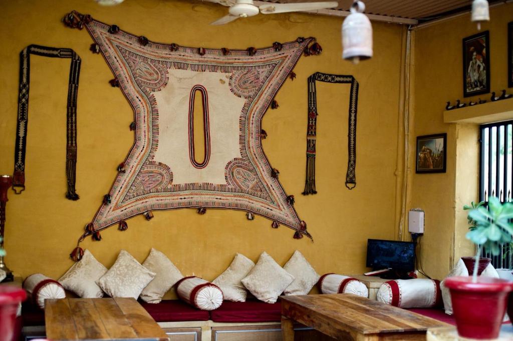 Posezení v ubytování Hotel Desert Boy's - Royal Stay On Fort