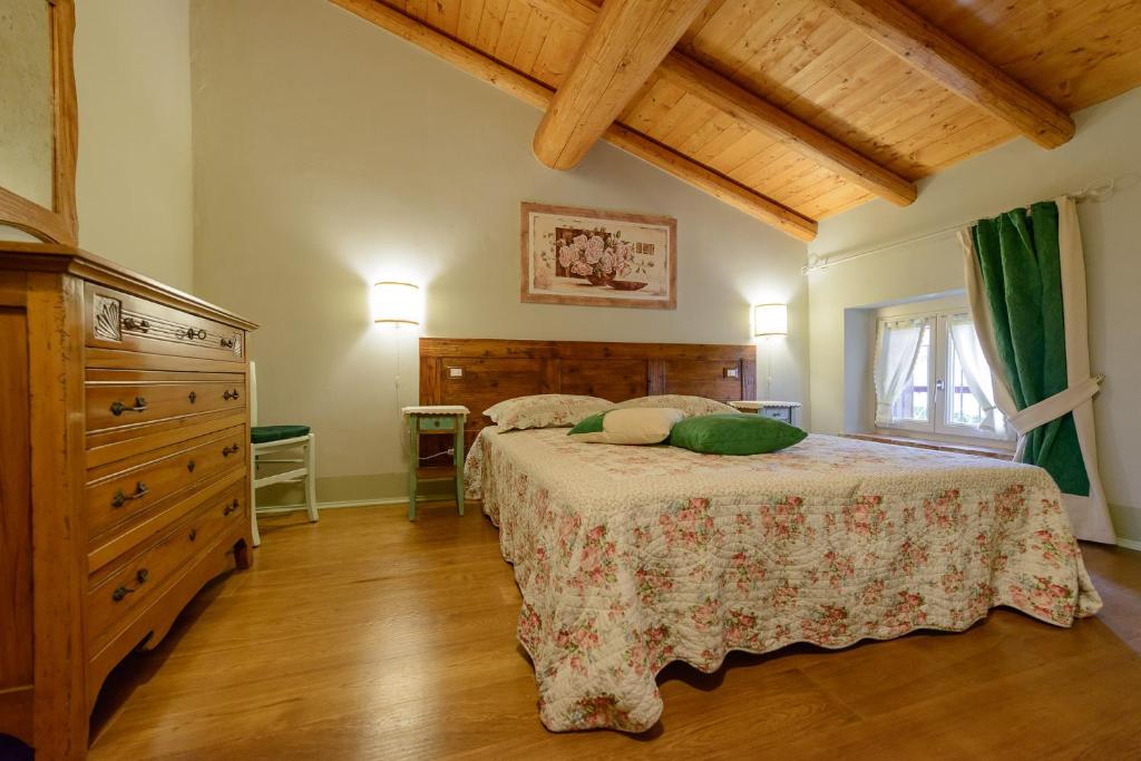 Postel nebo postele na pokoji v ubytování B&B Corte Jago