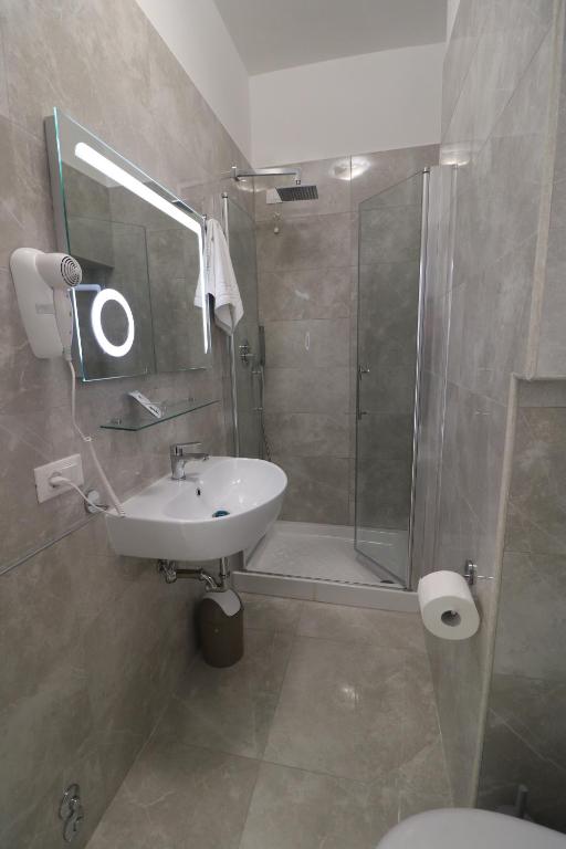 Kúpeľňa v ubytovaní Affittacamere Vimercati 30