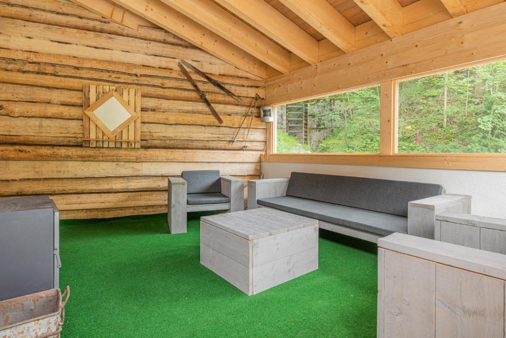 Posezení v ubytování Haus Dienten