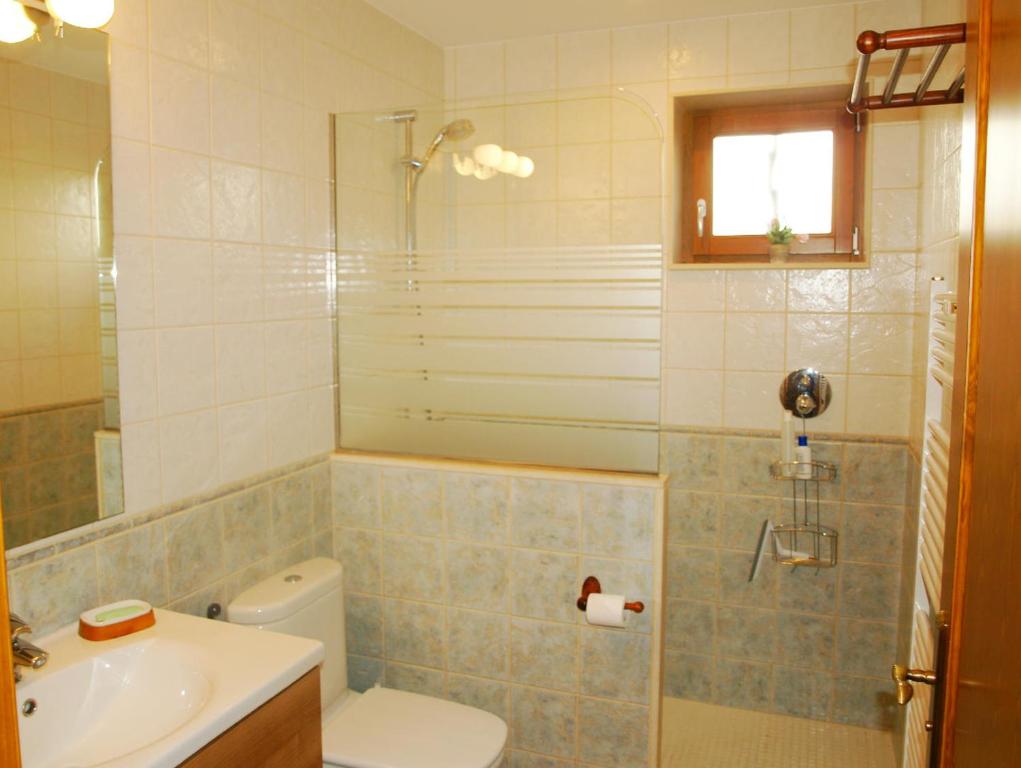 Koupelna v ubytování Casa para familias en Prullans