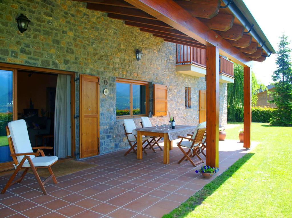 Zahrada ubytování Casa para familias en Prullans