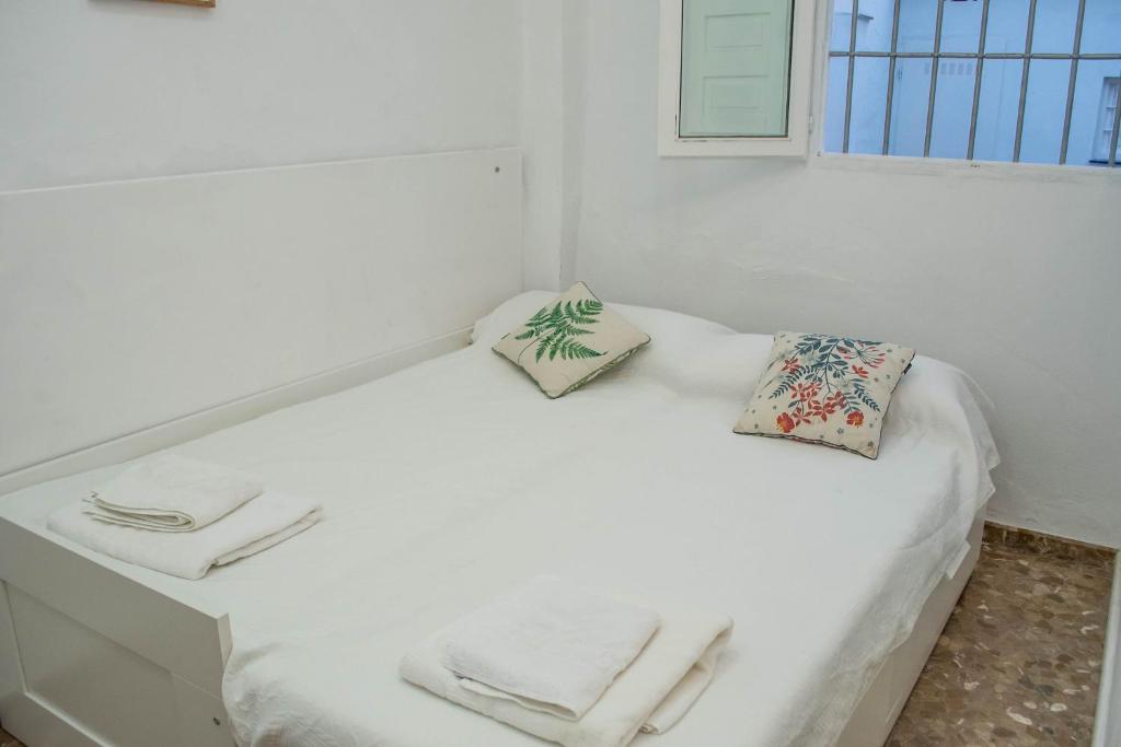 Posteľ alebo postele v izbe v ubytovaní Casa Juan Breva