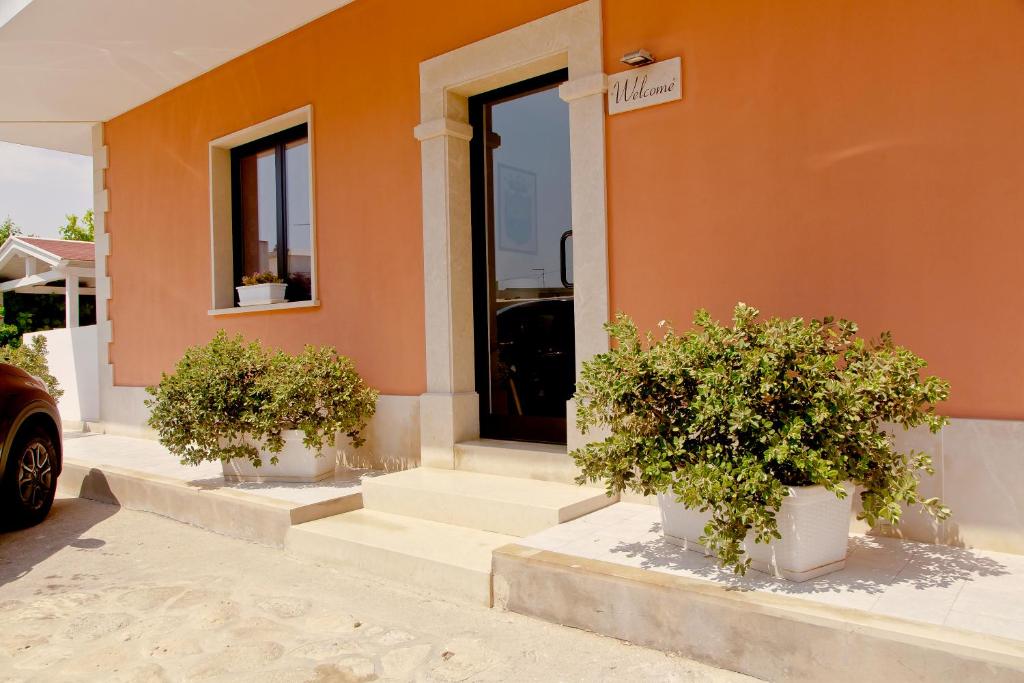 Budova, kde se bed and breakfast nachází