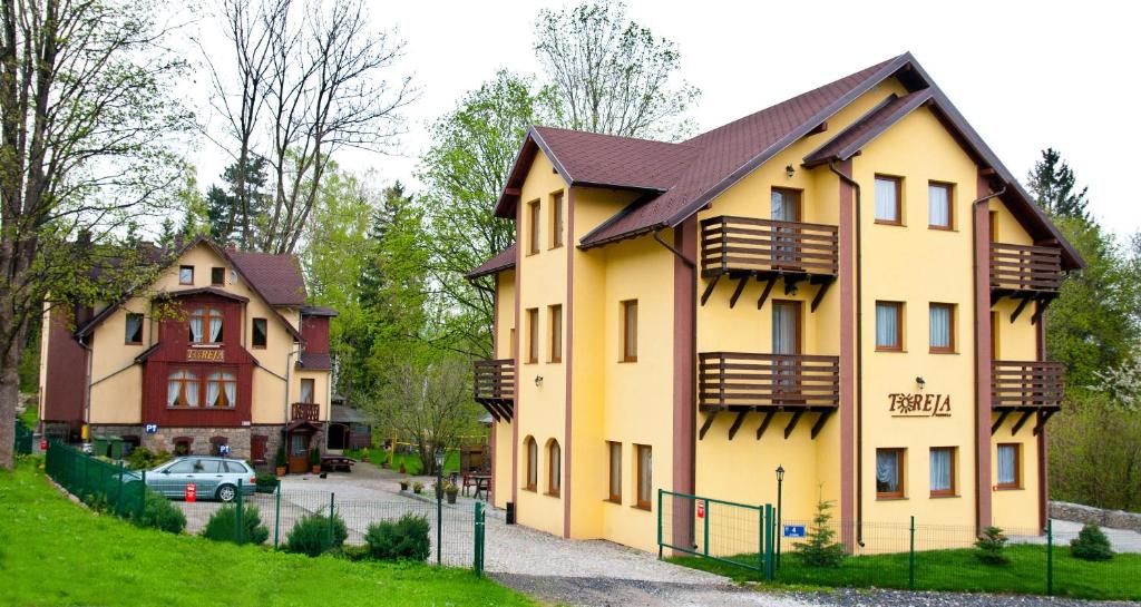 Budova, v ktorej sa penzión nachádza