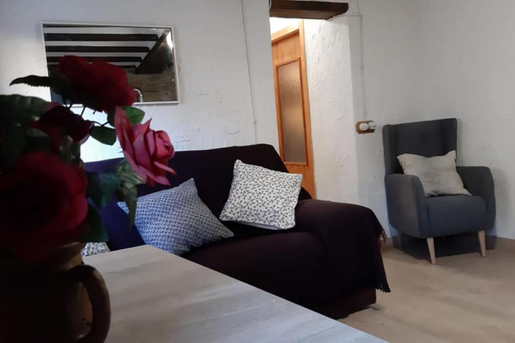 Posezení v ubytování Casa Balcón de Albarracín