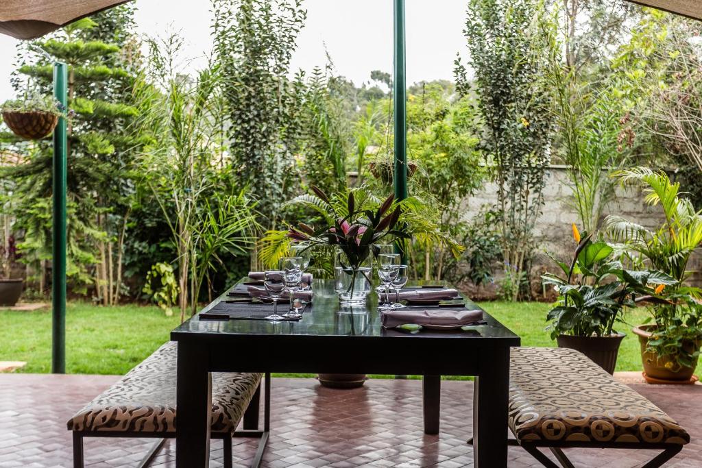 Een tuin van Fair Acres Boutique Hotel Karen