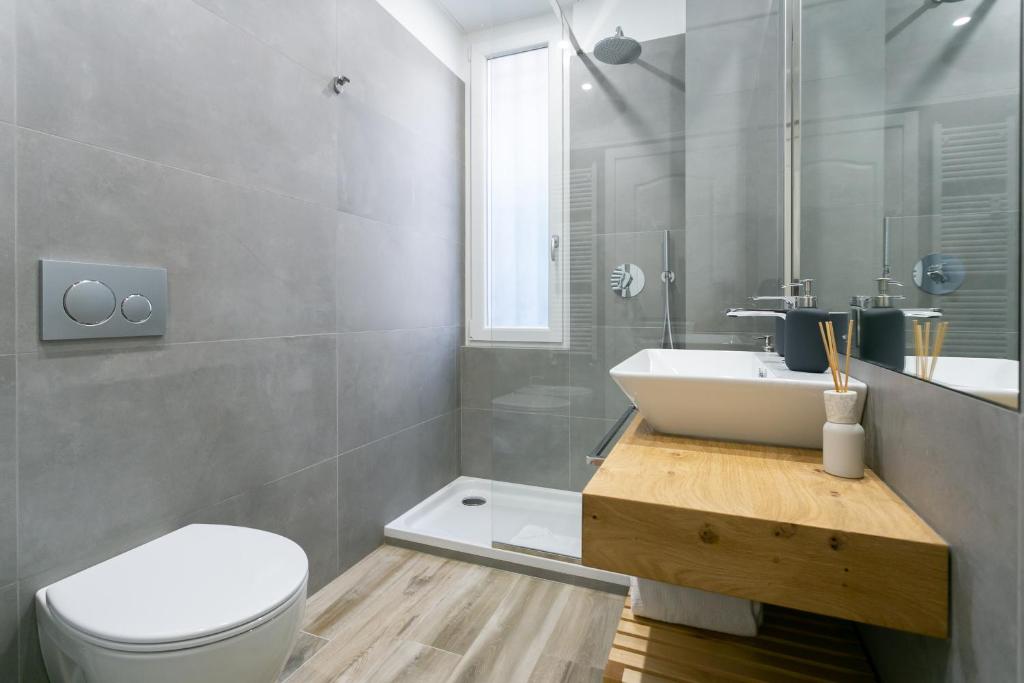 Kúpeľňa v ubytovaní Milanofierapartments