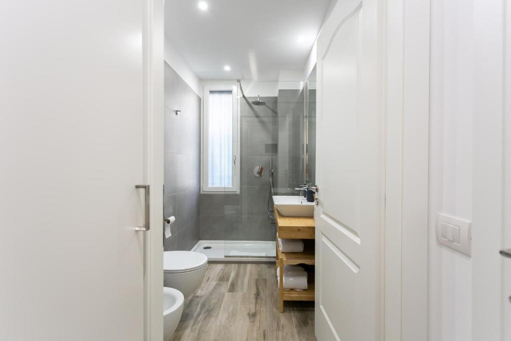 Kúpeľňa v ubytovaní Milanofierapartments