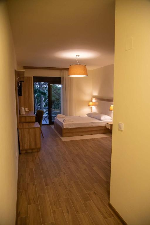 Postelja oz. postelje v sobi nastanitve Apartments E&S