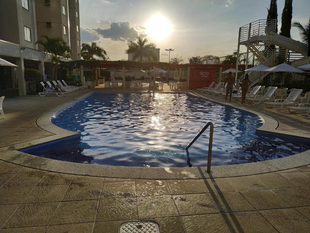  Caldas Novas - Prive das Thermas II - Apt 2 Qts suíte vista PQ AQUÁTICO