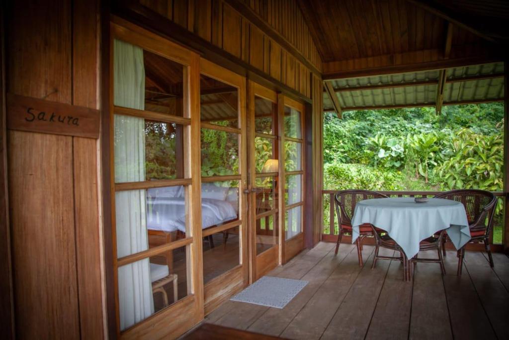 Balkón nebo terasa v ubytování Gardenia Country Inn