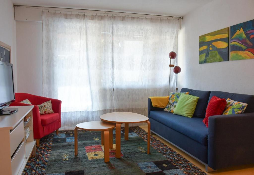 Kuchyň nebo kuchyňský kout v ubytování Apartment in Casa Caral - Flims Waldhaus