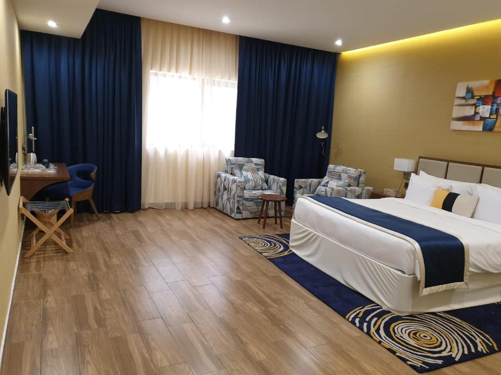 Postel nebo postele na pokoji v ubytování Le Wana Hotel
