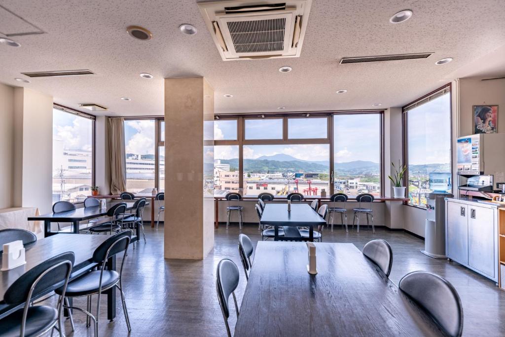 Kuchyň nebo kuchyňský kout v ubytování Tabist Travel Inn Shinshu Nakano
