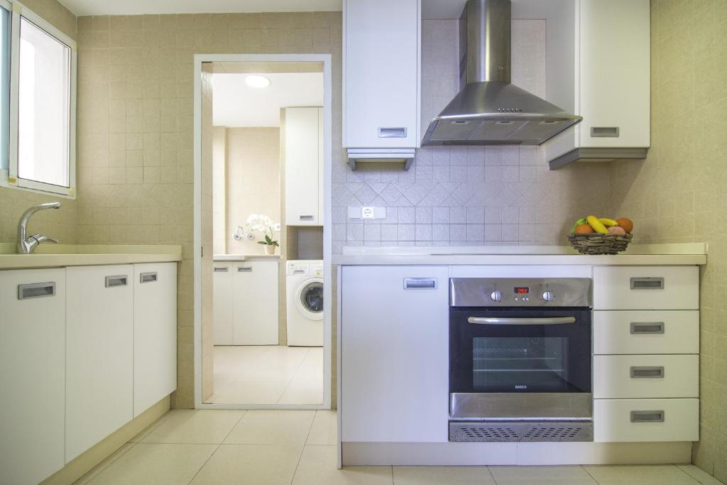 Kuchyň nebo kuchyňský kout v ubytování Villas Guzman - Apartamento Bellissimo