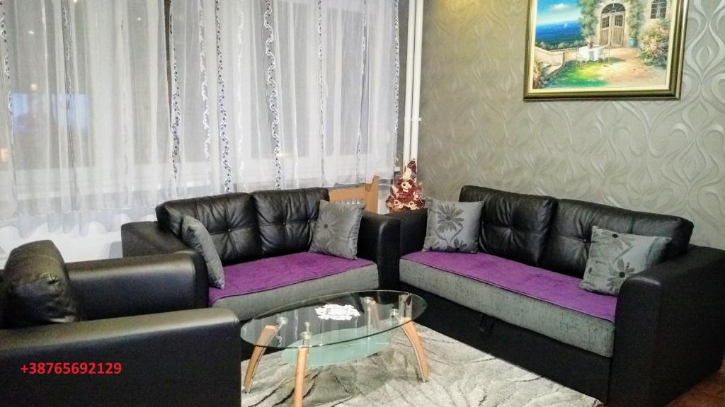Zona d'estar a Apartment Milos